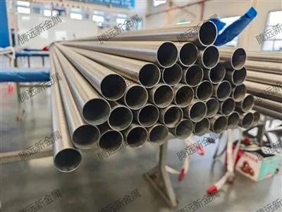کیمیائی صنعت کے لئے ٹائٹینیم ہموار پائپ